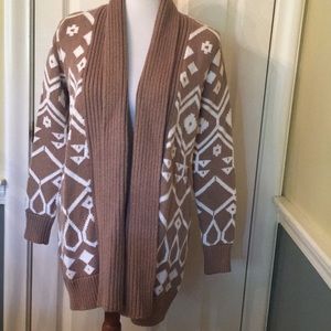 Old Navy Aztec Print Cardigan Sweater